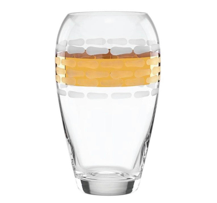 Truro Gold Glass Vase
