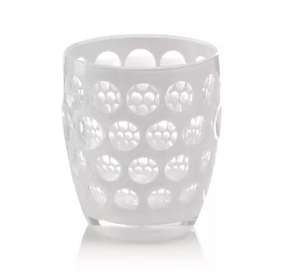 White Lente Acrylic Cups - 2 sizes  The Tempting Table