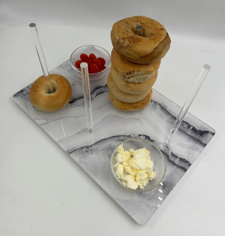 Acrylic Bagel Board-many patterns available