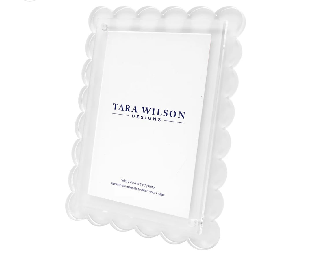 Scallop Rectangle Frame 5 x 7