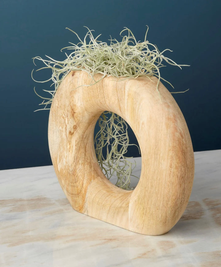 Islo Vase- Wood O Large