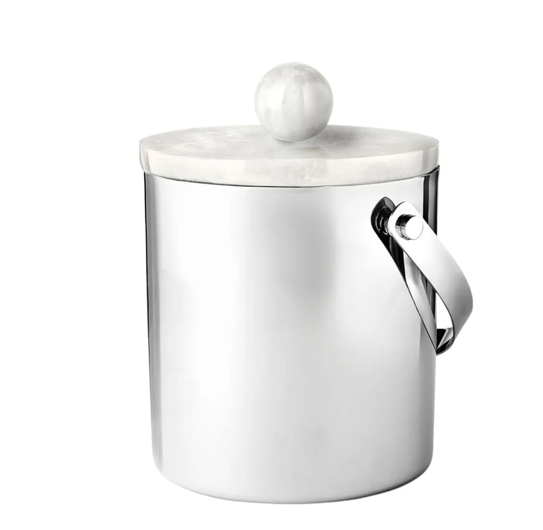Azure White Ice Bucket
