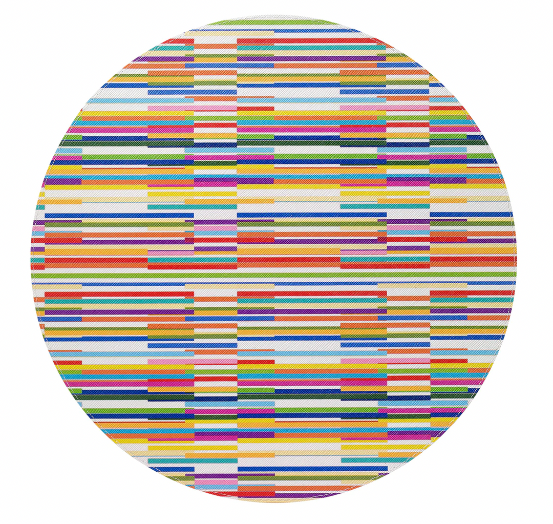 Barcode Multi round placemat
