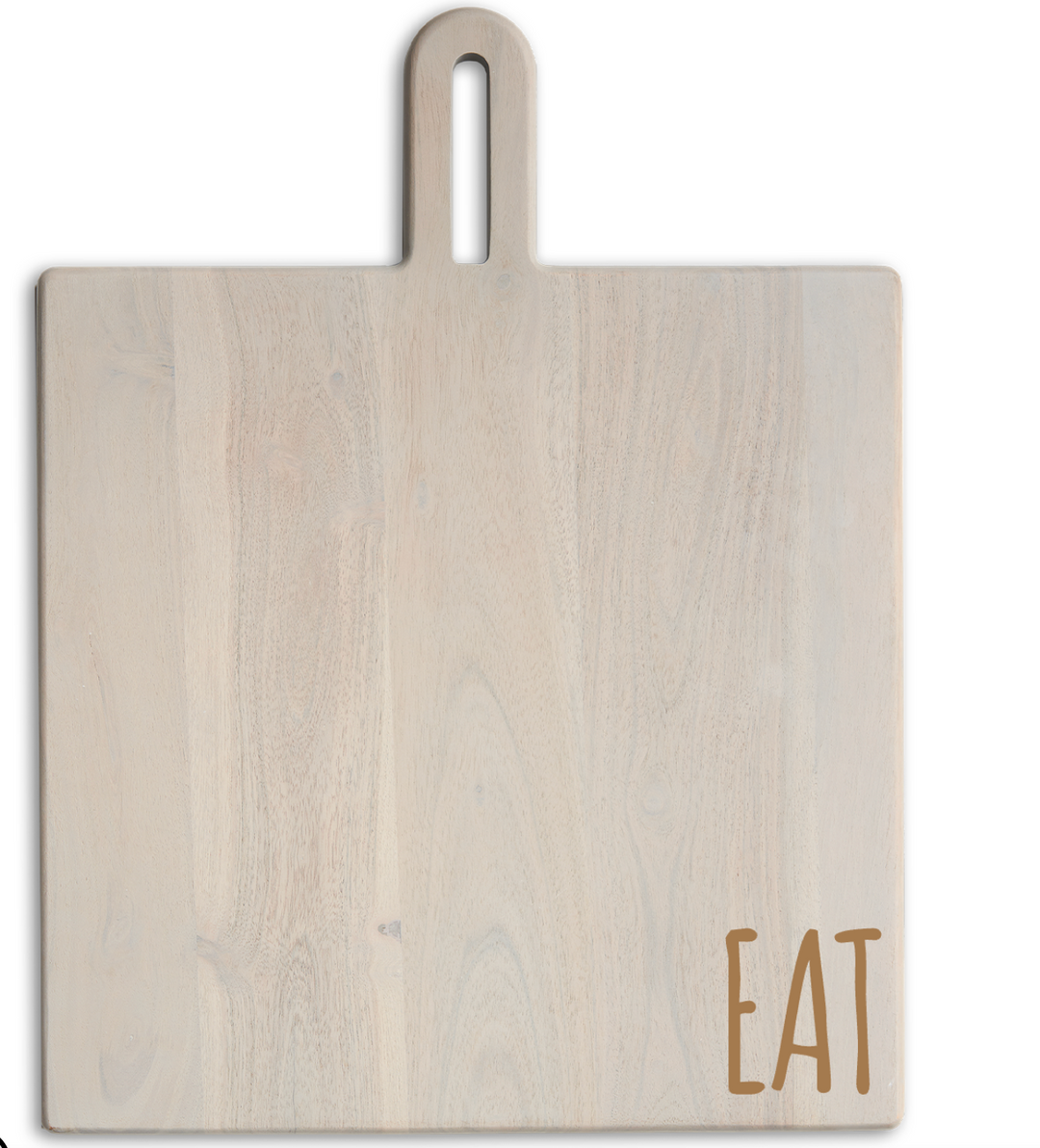 Gray square cheese board