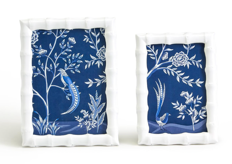 White Bamboo Frame
