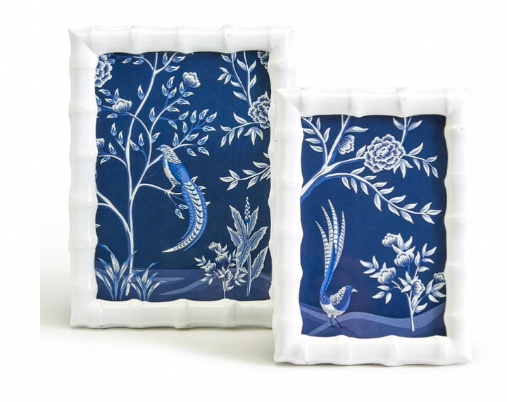 White Bamboo Frame
