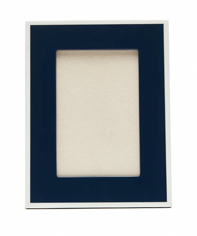 Laurel Navy w White