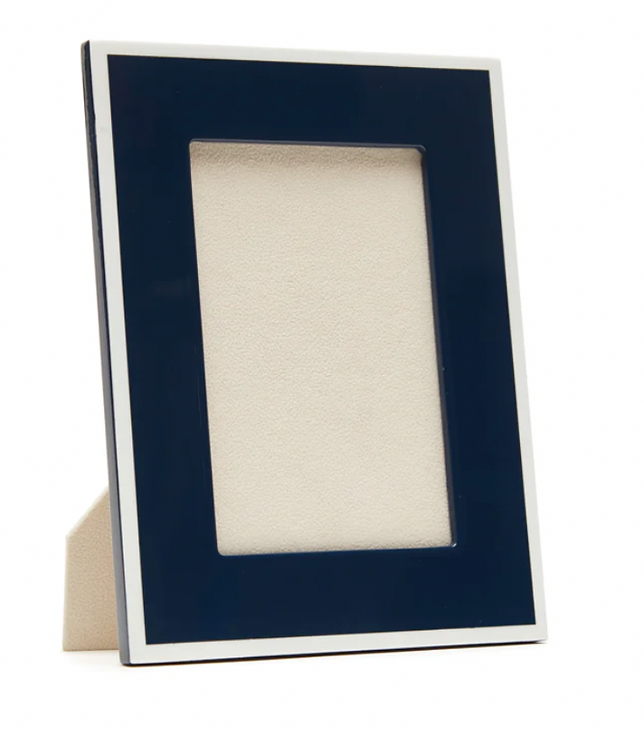 Laurel Navy w White