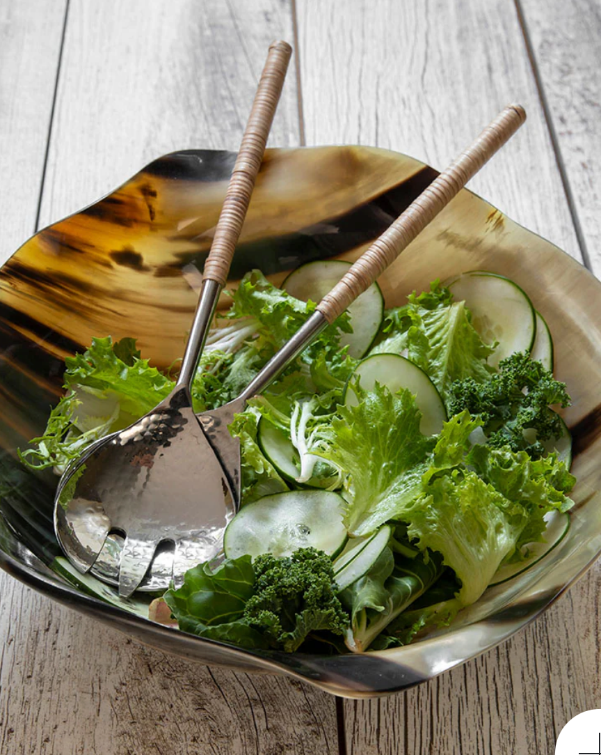 The Tempting Table Aquila Rattan Serving Set - Thumbnail 2