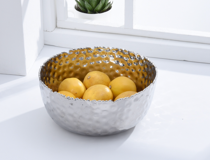 Hammered Large Bowl
