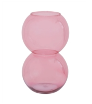 Recyled Glass Bulb Branded Apricot - Pink