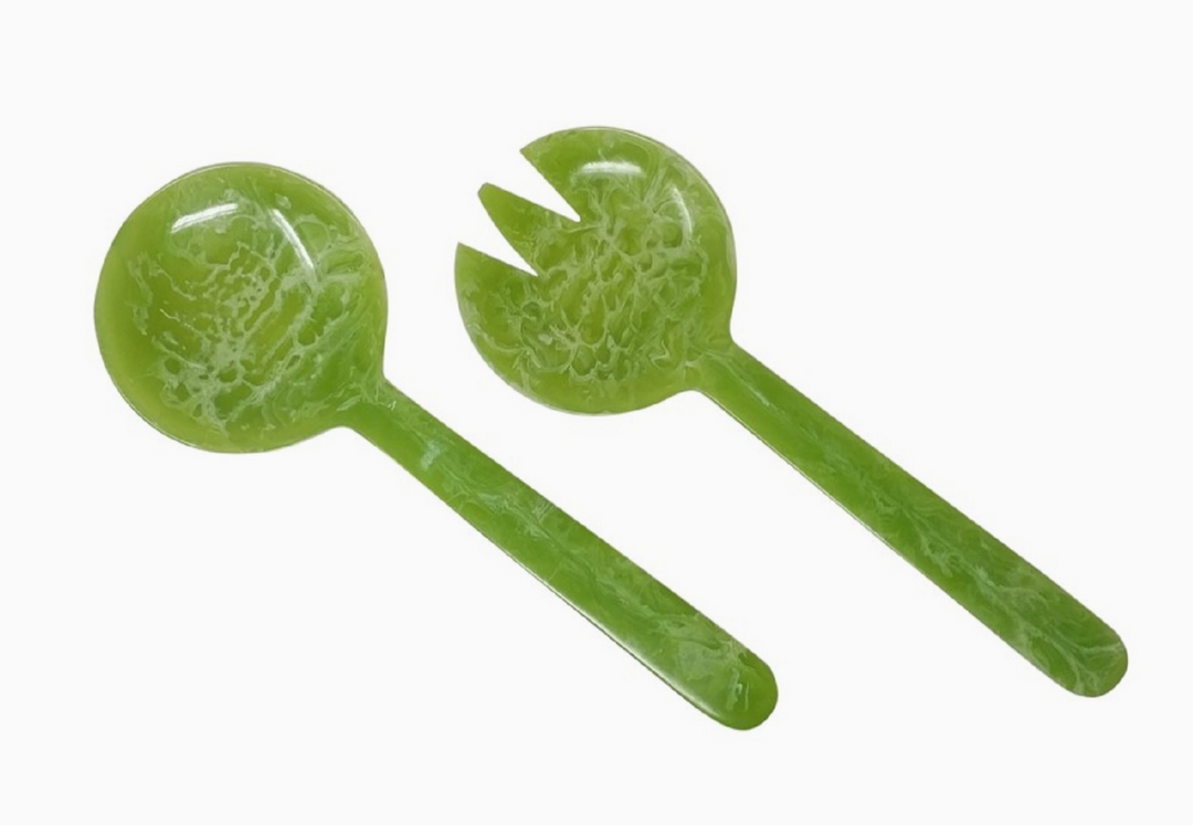 Long Resin Salad Servers 11" - Many colors available