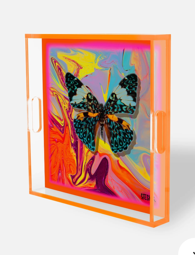 Triple Grace Square Tray