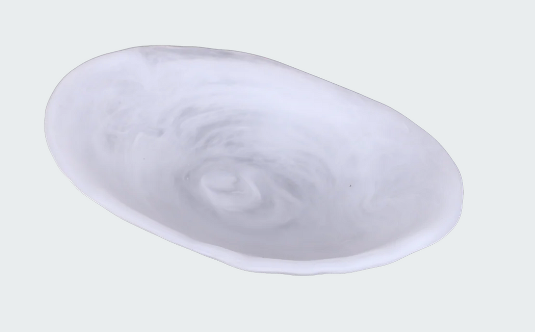 Resin Oval Candy Dish