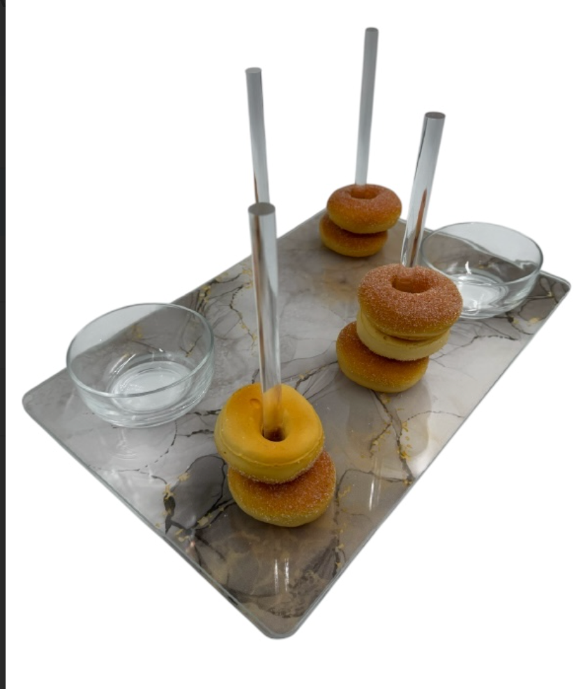 Acrylic Bagel Board-many patterns available
