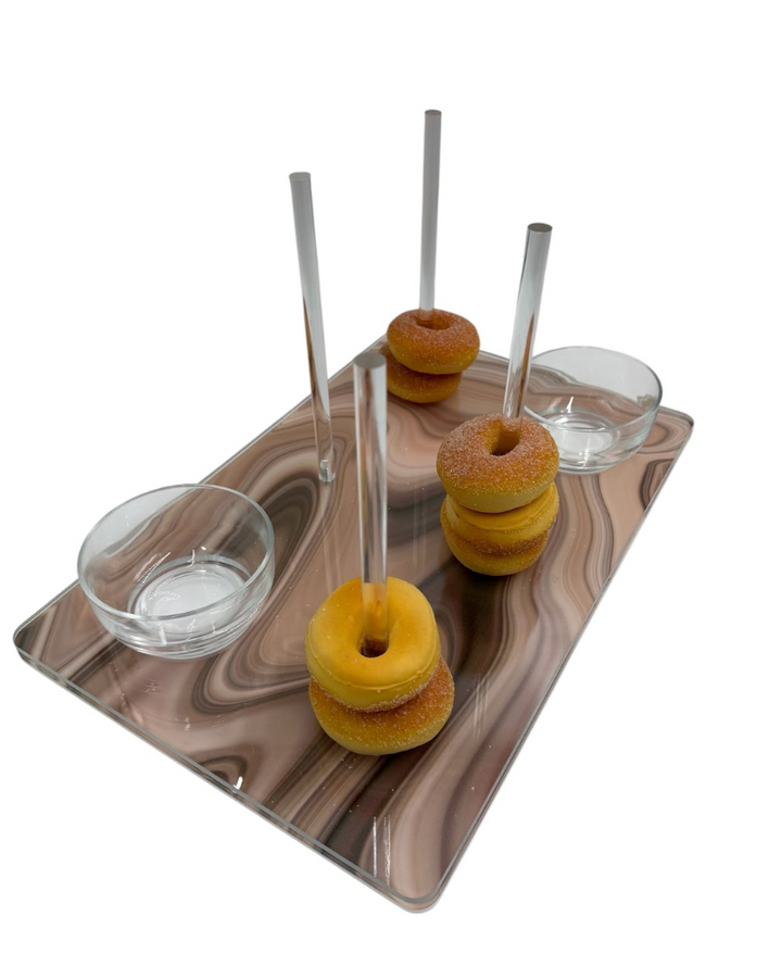 Acrylic Bagel Board-many patterns available