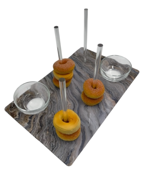 Acrylic Bagel Board-many patterns available