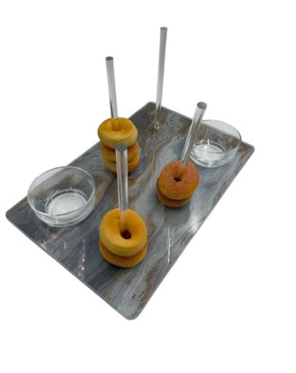 Acrylic Bagel Board-many patterns available