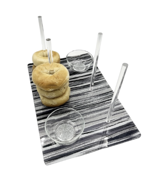 Acrylic Bagel Board-many patterns available