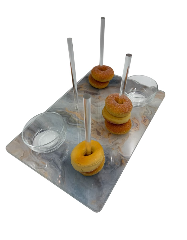 Acrylic Bagel Board-many patterns available