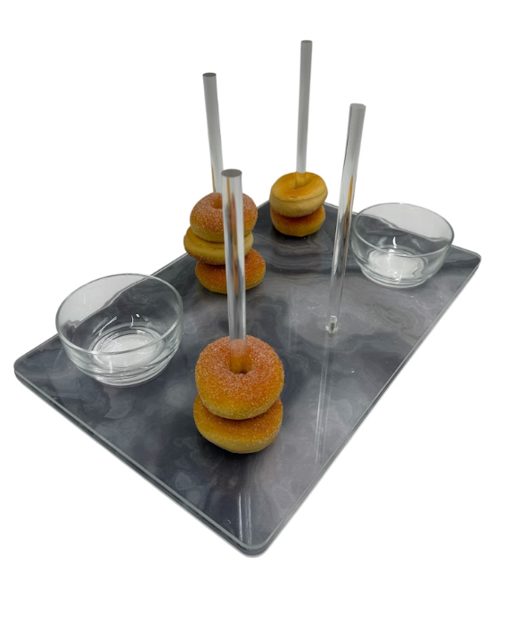 Acrylic Bagel Board-many patterns available