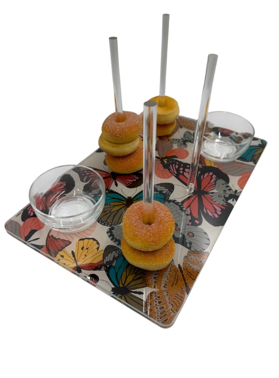 Acrylic Bagel Board-many patterns available