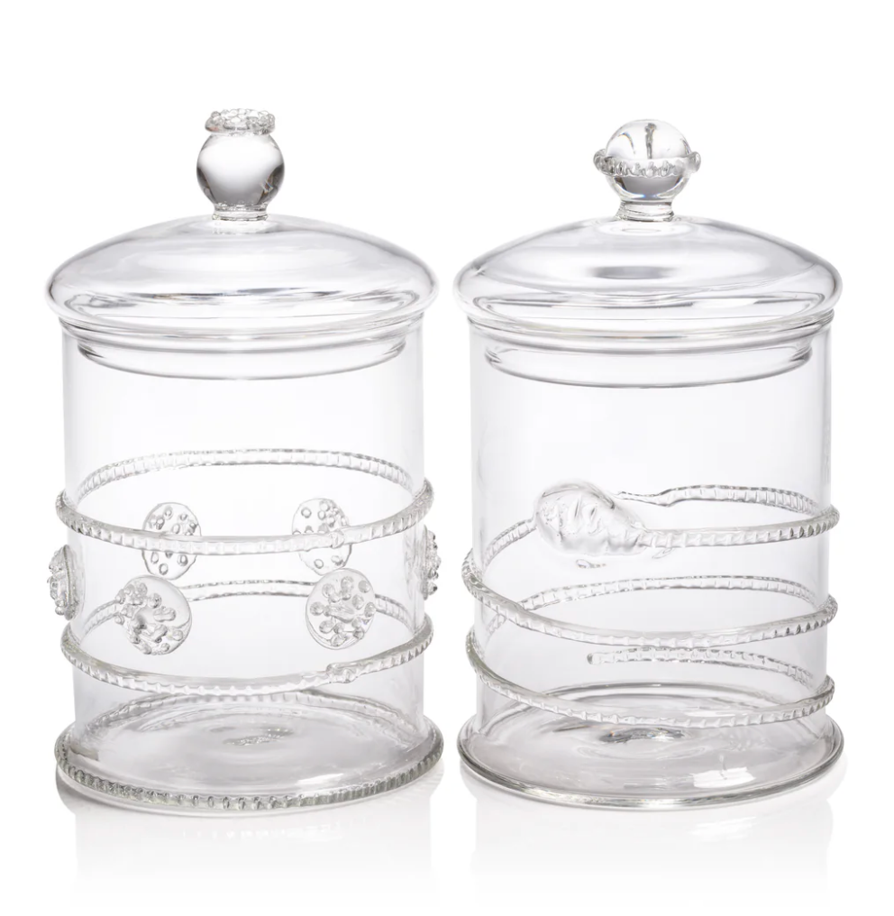 Juliet Lidded Glass Jars