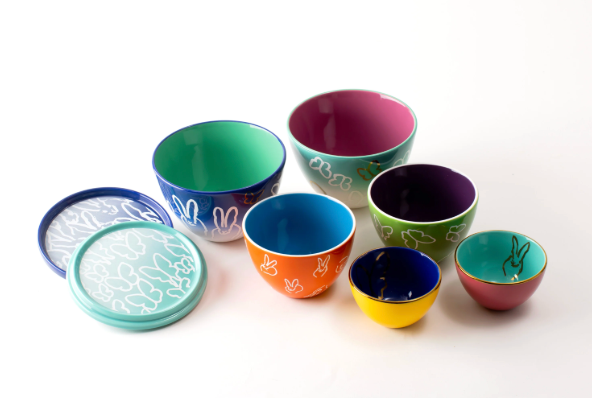 HS Bunnies and Butterflies Nest Bowls