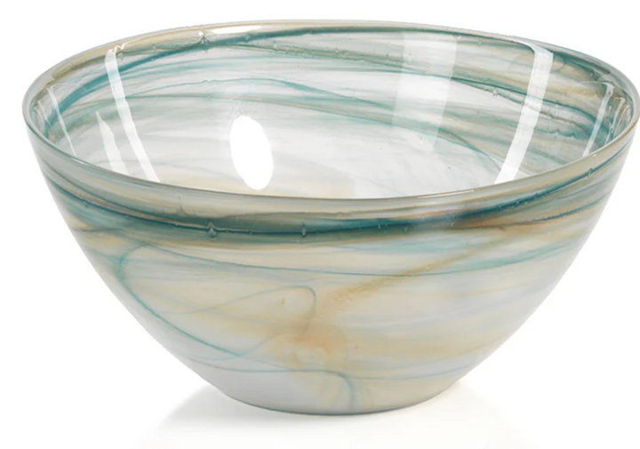 Lagoon Alabaster Glass Bowls 2 sizes