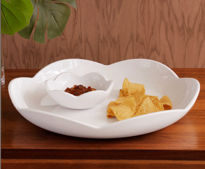 Amelia Round platter w Mini bowl 2 pieces