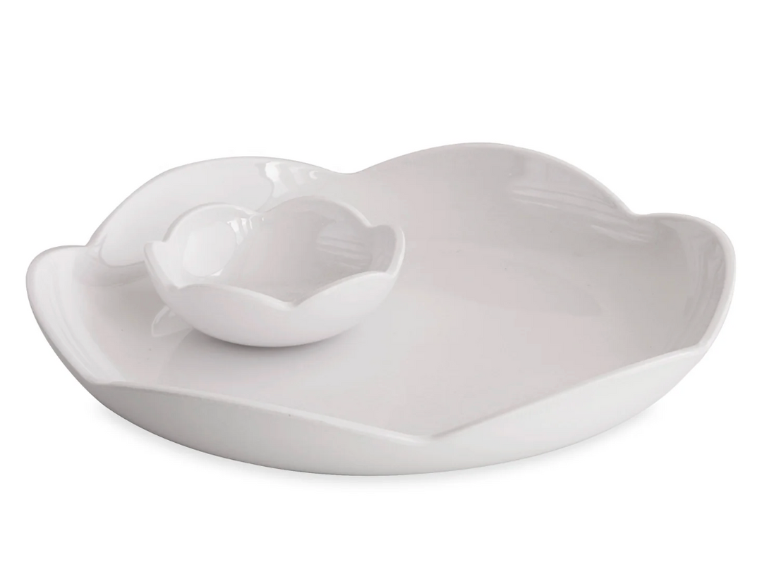 Amelia Round platter w Mini bowl 2 pieces