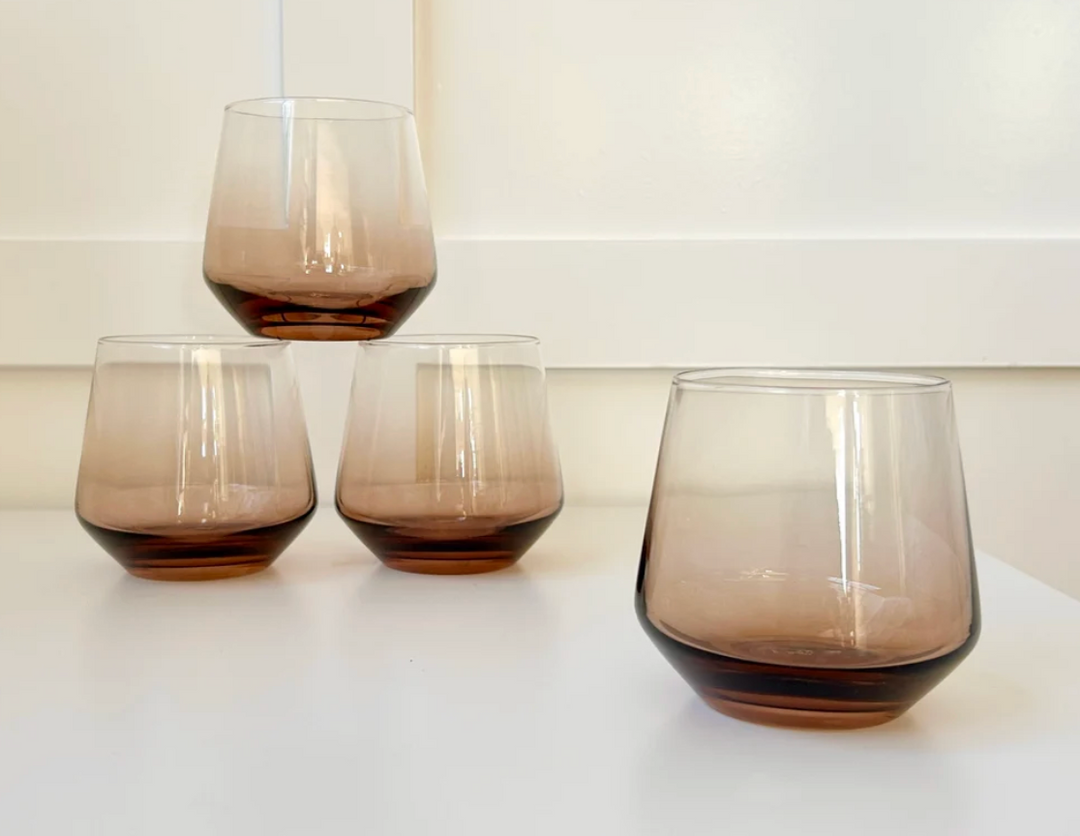 Stemless Wine Glasses