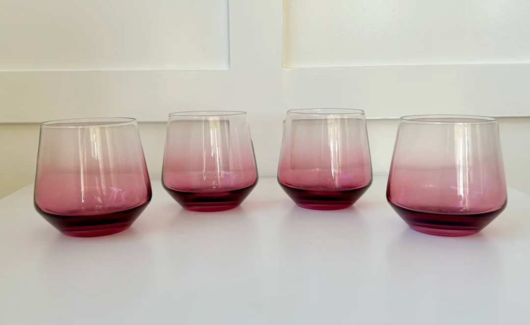 Stemless Wine Glasses