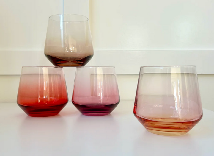 Stemless Wine Glasses