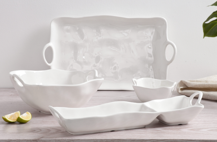 Melamine bowls w handles- multiple sizes