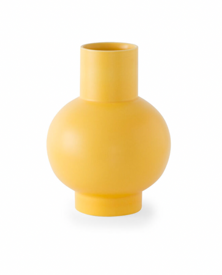 Small Blue Earthenware Vase