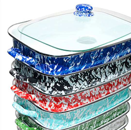Lasagna / Covered Roastng Pan - multiple colors