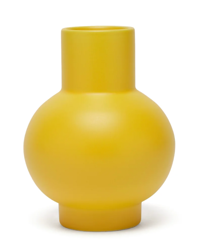 Small Blue Earthenware Vase