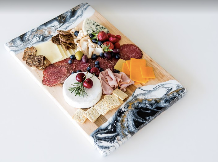 Resin Accent  Bread / Cheese Board