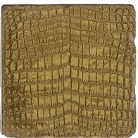 Charcoal Gray Croc Trivet