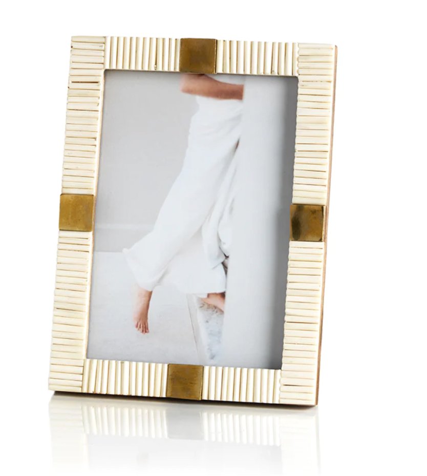 Ivory and Gold Maha 8 x 10