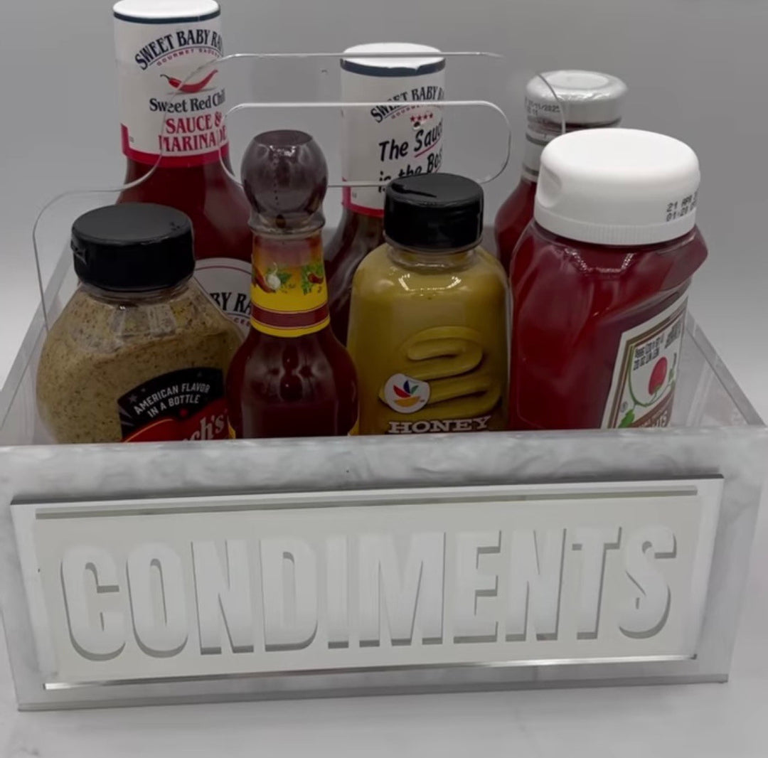 Acrylic Condiment Holder