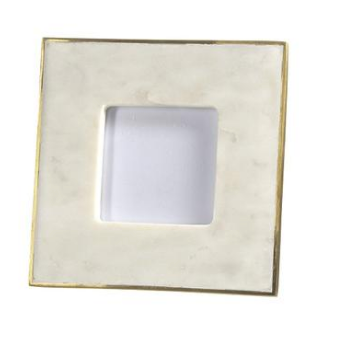 White marble 3.5 x 3.5 frame