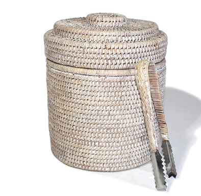 Small Rattan ice bucket