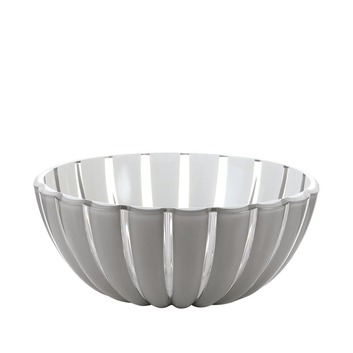 Small acrylic striped bowl