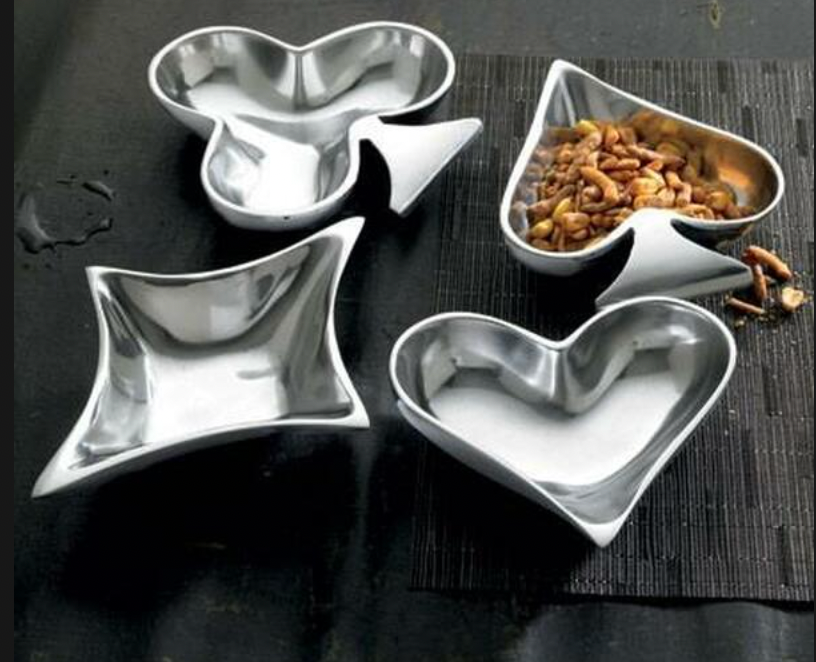 Silver Card dishes  -S/4