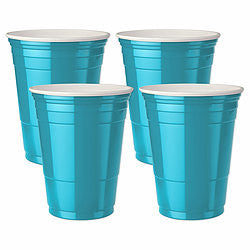 Plastic Colored Cups - set of 4i