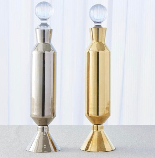 Henrietta Gold Metallic Decanter